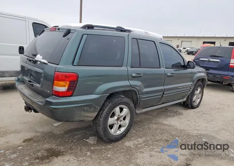 2003 Jeep Grand Cherokee Overland z USA, uszkodzony, nr VIN 1J8GW68J03C503455